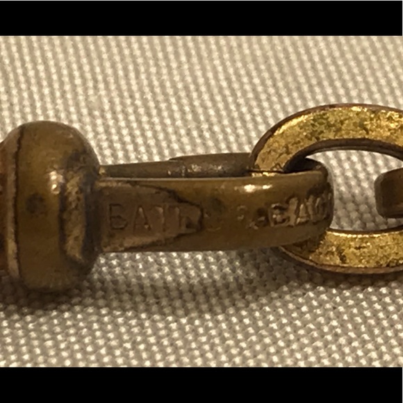 🌟 Bates & Bacon antique gold watch chain - Picture 4 of 4